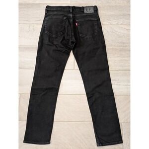 Levi's 511 Jeans Men's 32x32 Black Denim Premium Slim Fit Stretch Big E